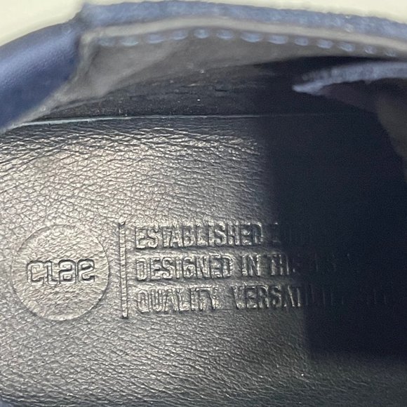 CLAE Bradley Mid Waxed Sued Deep Navy Size 10 main image 3